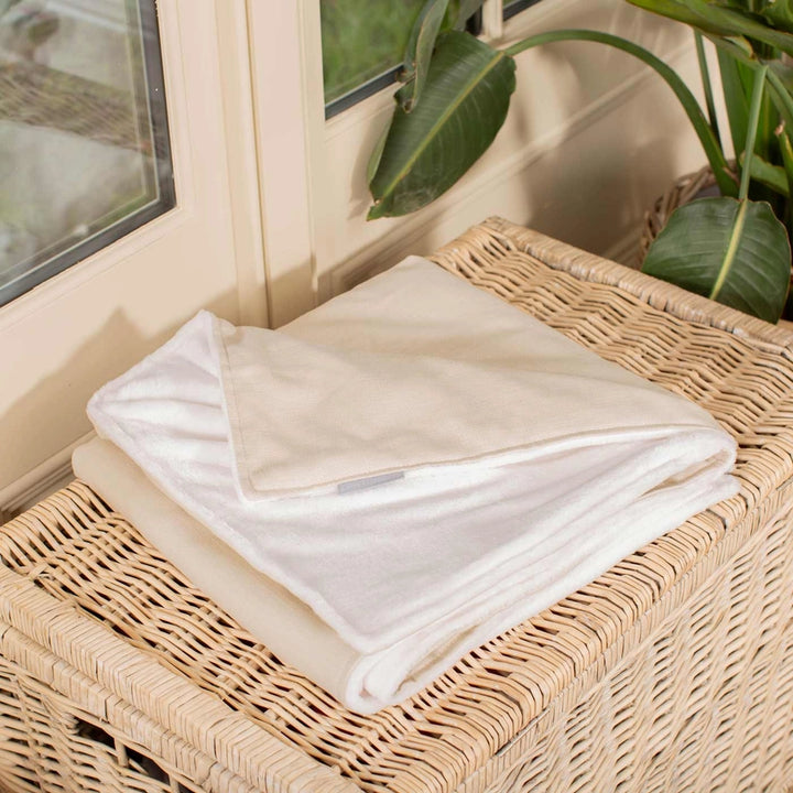 Luxusní bavlněná deka pro psy – Savanna Bone