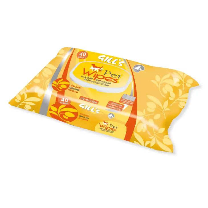 Gill’s – čisticí vlhčené ubrousky pro psy a kočky