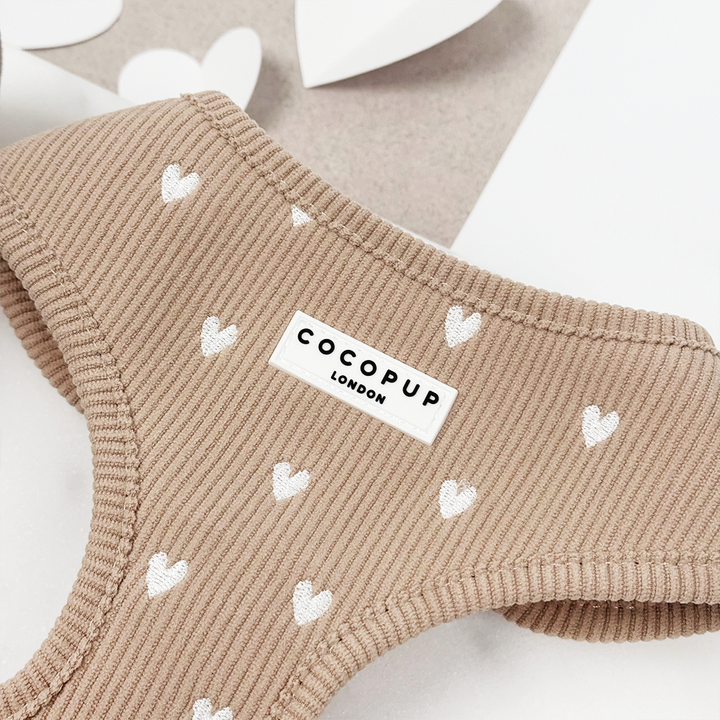 Postroj Chai Hearts s nastavitelným obvodem krku