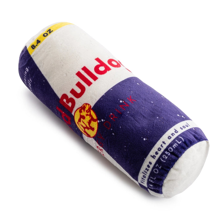 Red Bulldog Energy Drink – plyšová hračka pro psy s pískátkem