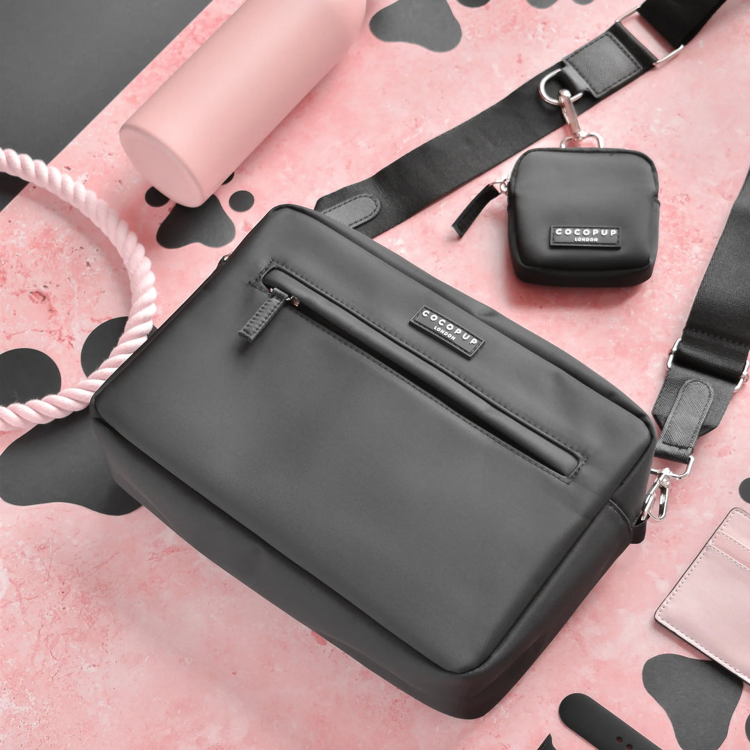 Cocopup Crossbody Bag – Black (Large)
