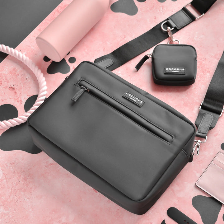 Cocopup Crossbody Bag – Black (Large)