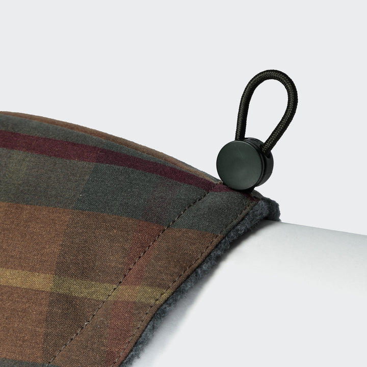Zimní kabát Brooklyn Waxed Tartan