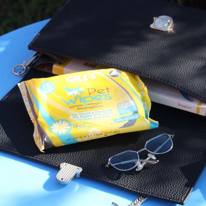 Gill’s – čisticí vlhčené ubrousky pro psy a kočky