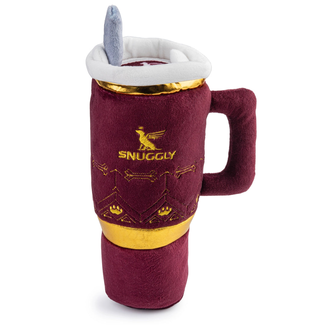 Holiday Snuggly Cup – Red & Gold