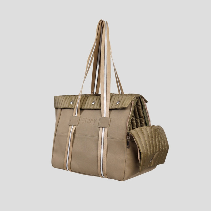Lily – Stylová taška pro psy | Taupe