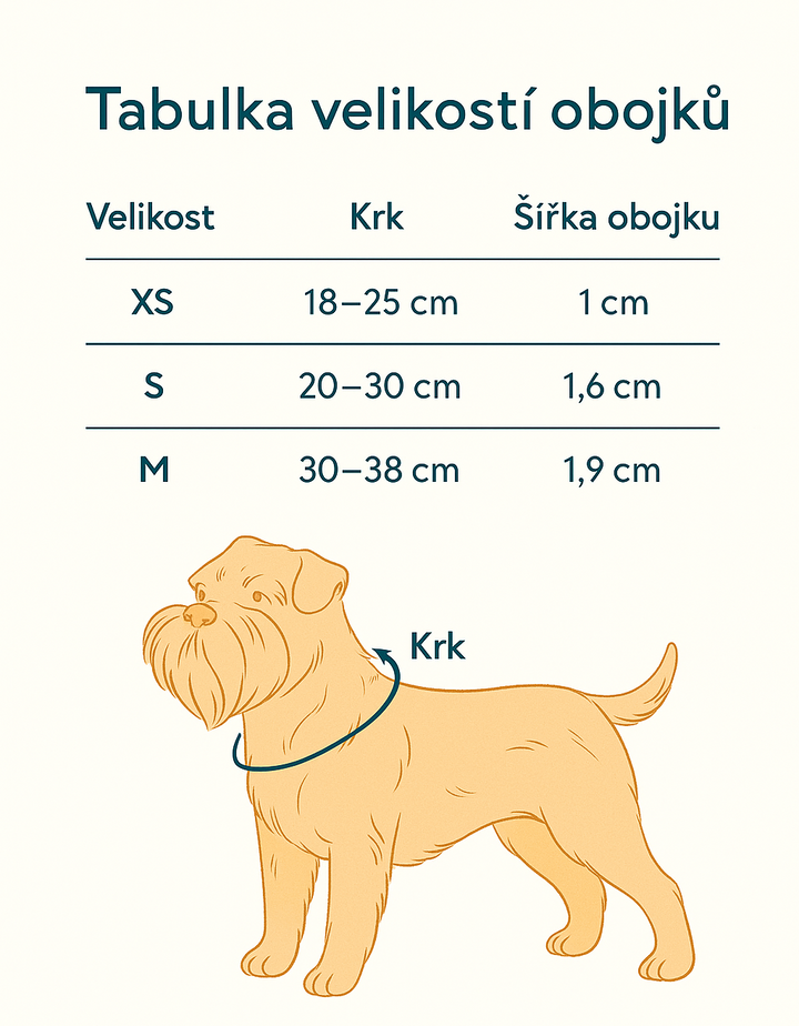 Luxusní kožený obojek – Černá